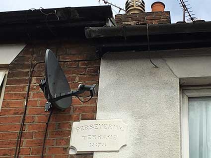 Ipswich Historic Lettering: Persevering Terrace