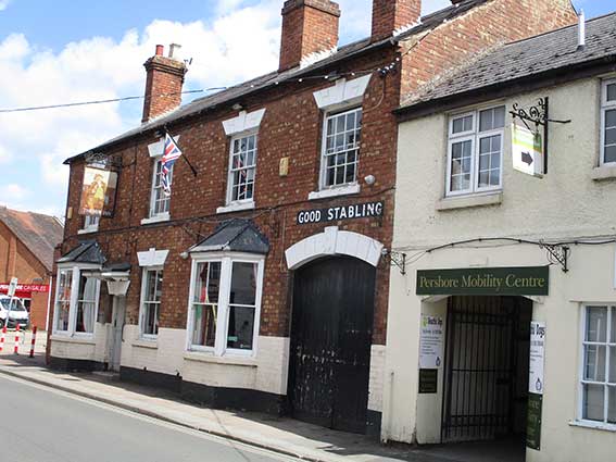 Ipswich Historic Lettering: Pershore Good Stabling