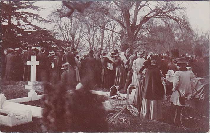 Ipswich Historic Lettering: Lord Gwydyr's funeral 1909