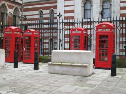 Ipswich Historic Lettering: Phone boxes, Lincoln's Inn 2