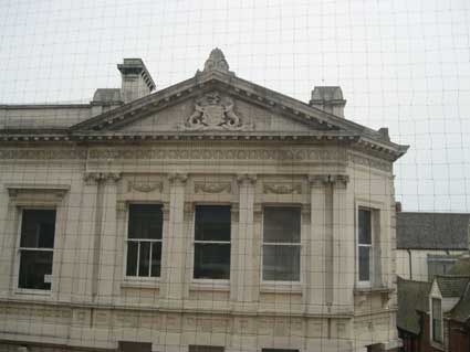 Ipswich Historic Lettering: Post Office crest 2