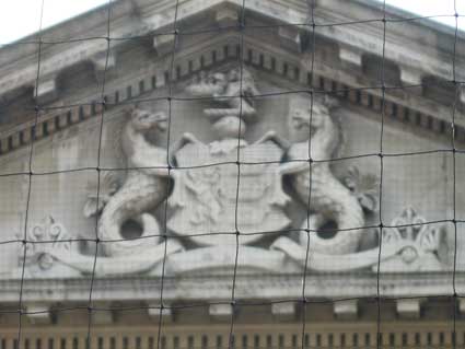 Ipswich Historic Lettering: Post Office crest 3