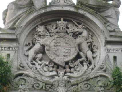 Ipswich Historic Lettering: Post Office front 4