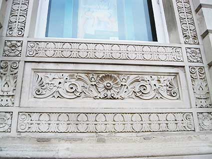 Ipswich Historic Lettering: Post Office heads 3