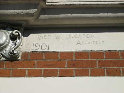 Ipswich Historic Lettering: Princes St, Leighton 1