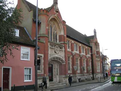 Ipswich Historic Lettering: Public Library 8