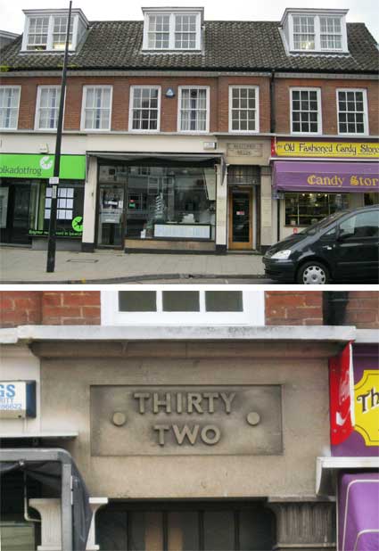 Ipswich Historic Lettering: Queen Street