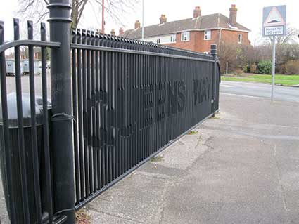 Ipswich Historic Lettering: Queens Way 3