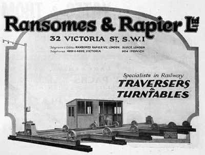 Ipswich Historic Lettering: Ransomes Rapier ad 1921