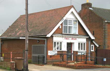 Ipswich Historic Lettering: Rosehill Library 1a