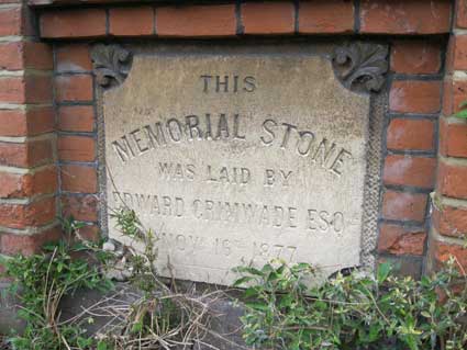 Ipswich Historic Lettering: Alan Road Methodist Church 1