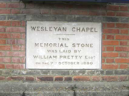 Ipswich Historic Lettering: Alan Road Methodist Church 2