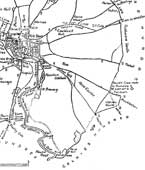 Ipswich Historic Lettering: Roe's Hill map small