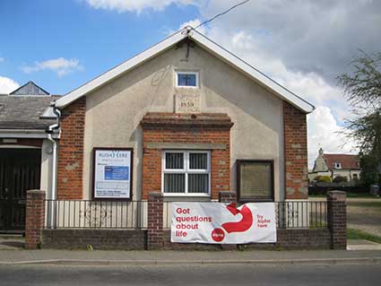 Ipswich Historic Lettering: Rushmere Baptist 1