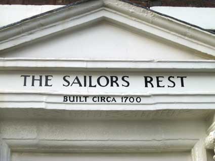 Ipswich Historic Lettering: Sailors Rest