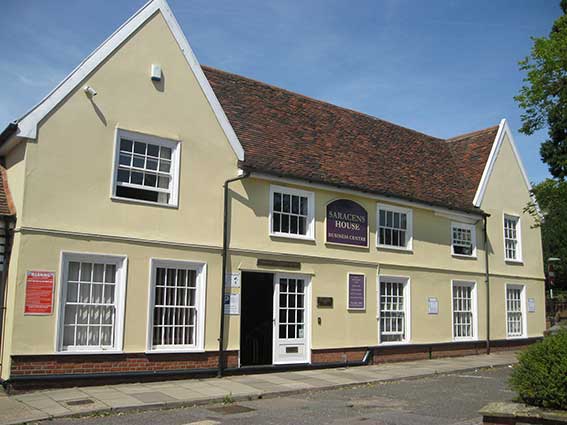 Ipswich Historic Lettering: Saracens Head 5