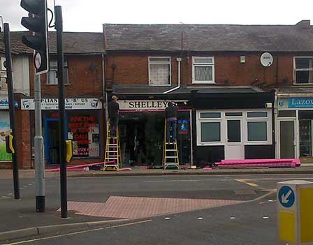 Ipswich Historic Lettering: Shelleys before