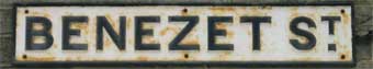 Ipswich Historic Lettering: Benezet small