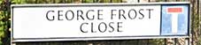 Ipswich Historic Lettering: George Frost Close small