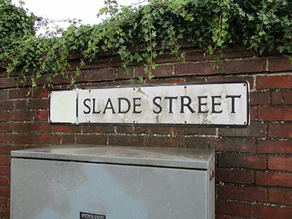 Ipswich Historic Lettering: Slade Street