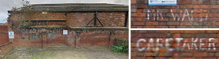 Ipswich Historic Lettering: Smart Street 22 car park