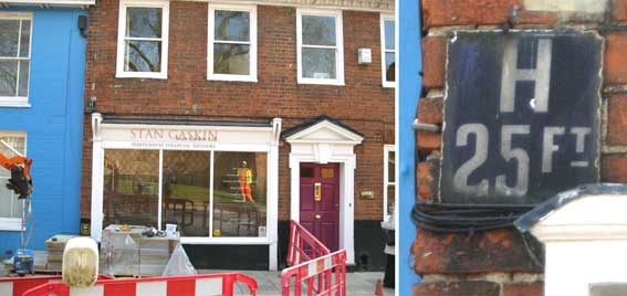 Ipswich Historic Lettering: Soane St 1