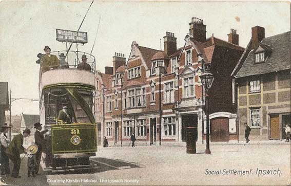 Ipswich Historic Lettering: Social Settlement 1904