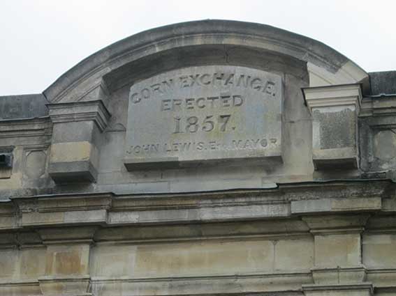 Ipswich Historic Lettering: St Albans Corn Exchange 2