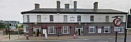 Ipswich Historic lettering: Station Hotel 1