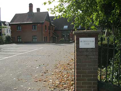 Ipswich Historic Letering: Thomas Slade Court