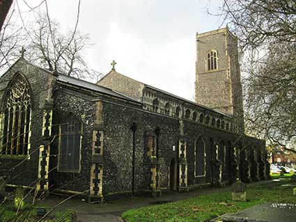 Ipswich Historic Letering: St Clement 8