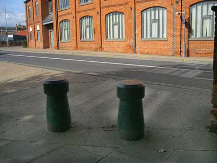 Ipswich Historic Lettering: St Clement bollards 2