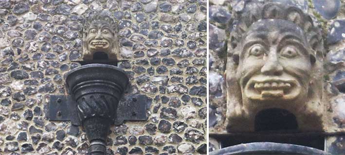 Ipswich Historic Lettering: St Clement Church Gargoyle 2