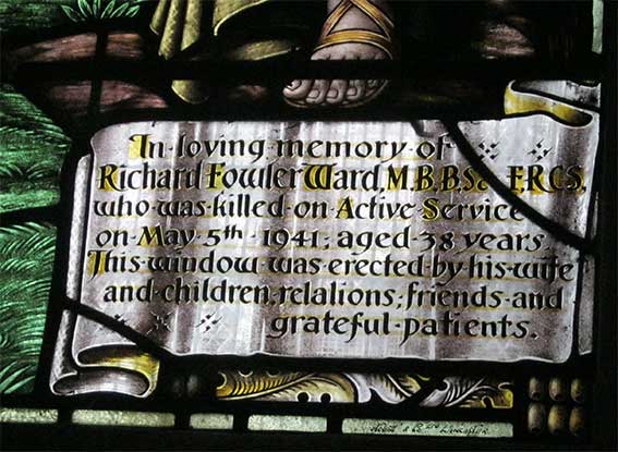 Ipswich Historic Letering: St Clements reredos 8