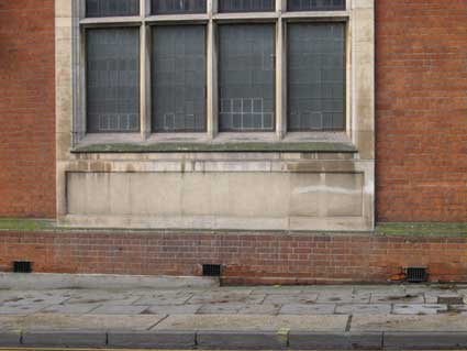 Ipswich Historic Lettering: St Clements Hall 2