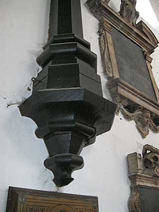 Ipswich Historic Letering: St Clement Church memorial 2