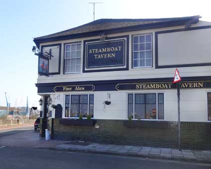 Ipswich Historic Lettering: Steamboat 1