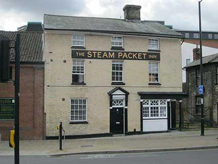 Ipswich Historic Lettering: Steam Packet 2017b