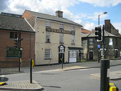 Ipswich Historic Lettering: Steam Packet 2017c