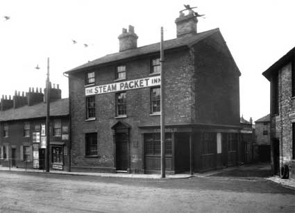 Ipswich Historic Lettering: Steam Packet period