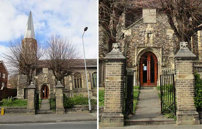 Ipswich Historic Lettering: St Helen Church 2