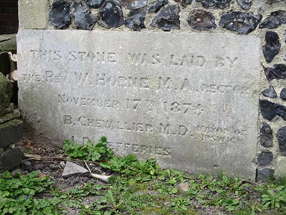 Ipswich Historic Lettering: St Helen Church 6