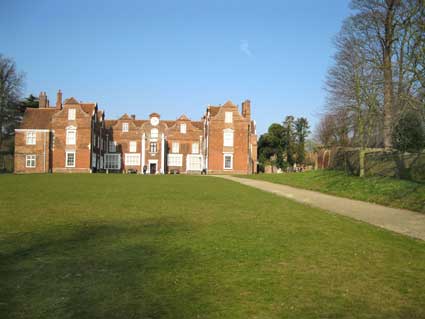 Ipswich Historic Lettering: Christchurch Mansion front