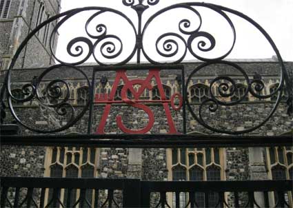 Ipswich Historic Lettering: St Mary at Quay 3