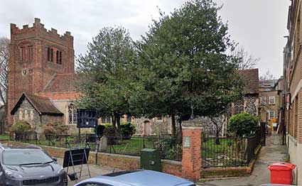 Ipswich Historic Lettering: St Mary At Elms 5