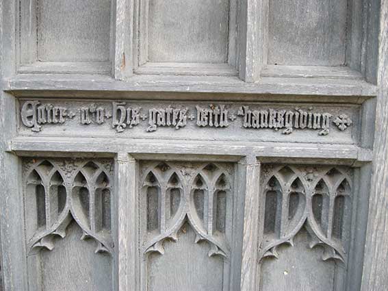 Ipswich Historic Lettering: St Mary-Le-Tower 26