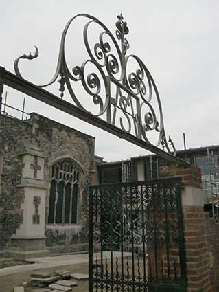 Ipswich Historic Lettering: St Mary at Quay 28