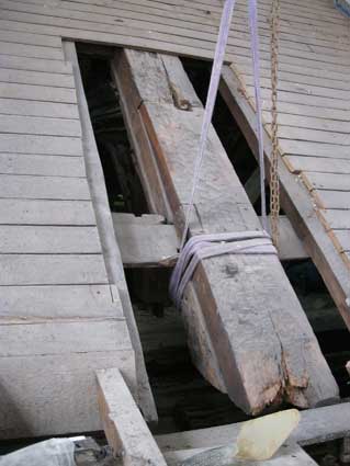 Ipswich Historic Lettering: St Mary at Quay renovation 7