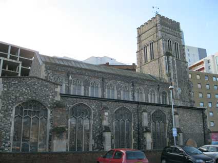 Ipswich Historic Lettering: St Mary at Quay hop. 11