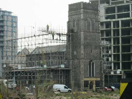 Ipswich Historic Lettering: St Mary at Quay restore 1